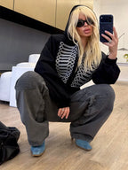 Cropped Hooded Zip Jacket
