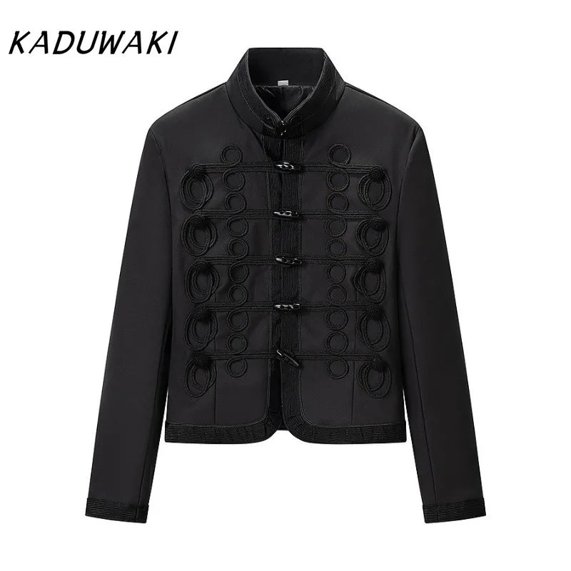 Braided Frog Closure Jacket