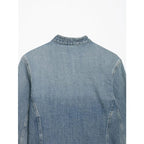 Frayed Hem Denim Jacket