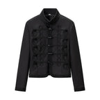 Braided Frog Closure Jacket