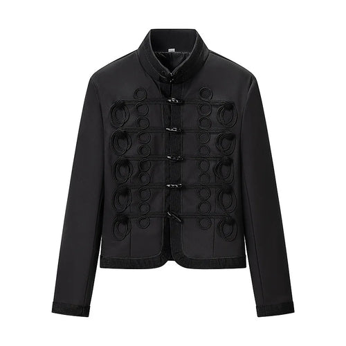 Braided Frog Closure Jacket