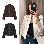 Napoleon Stand Collar Jacket