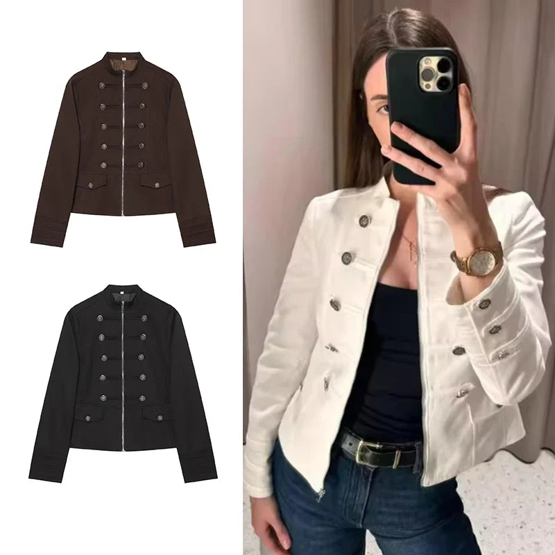 Napoleon Stand Collar Jacket