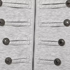 Cropped Stand Collar Zip Jacket