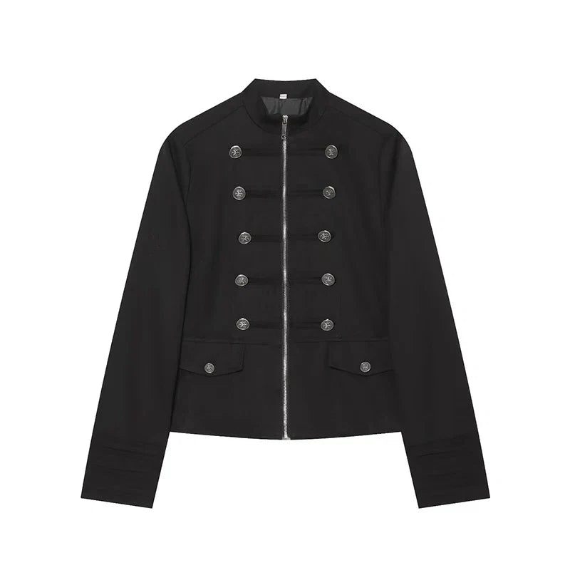 Napoleon Stand Collar Jacket