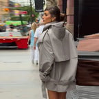 Belted Double-Breasted Trench Jacket