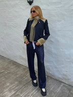 Gold Braid Trim Military Jacket