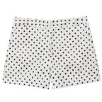 Polka Dot Cropped Zip Jacket