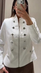 Napoleon Stand Collar Jacket