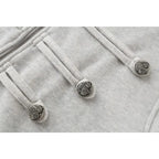 Cropped Military Zip Jacket