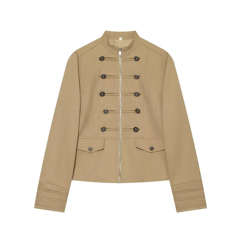 Napoleon Stand Collar Jacket
