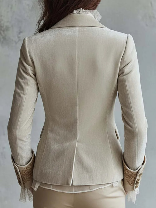 Ornate Embroidered Blazer