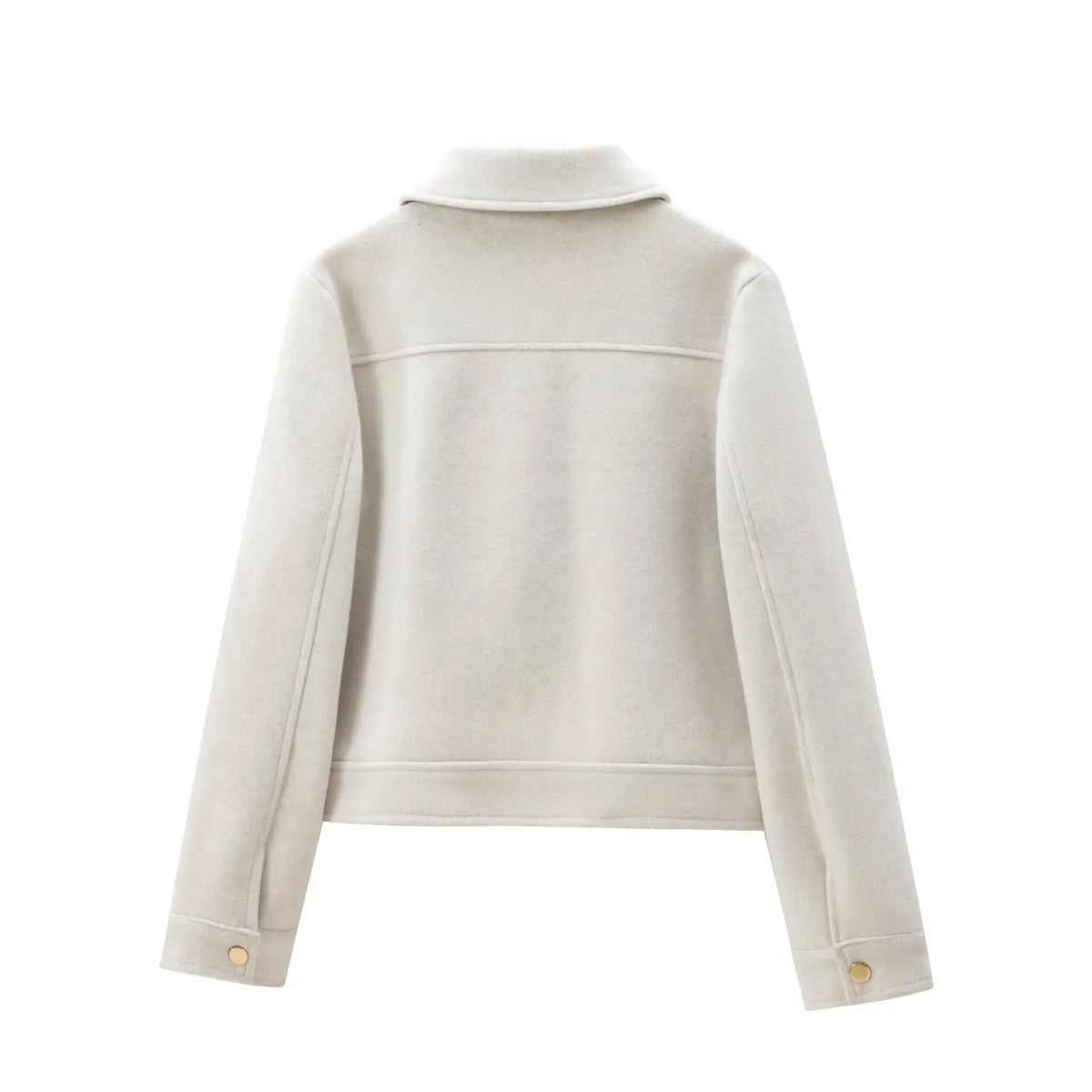Cropped Utility Zip Jacket