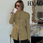 Structured Utility Pocket Jacket