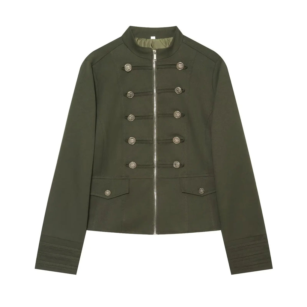 Napoleon Stand Collar Jacket