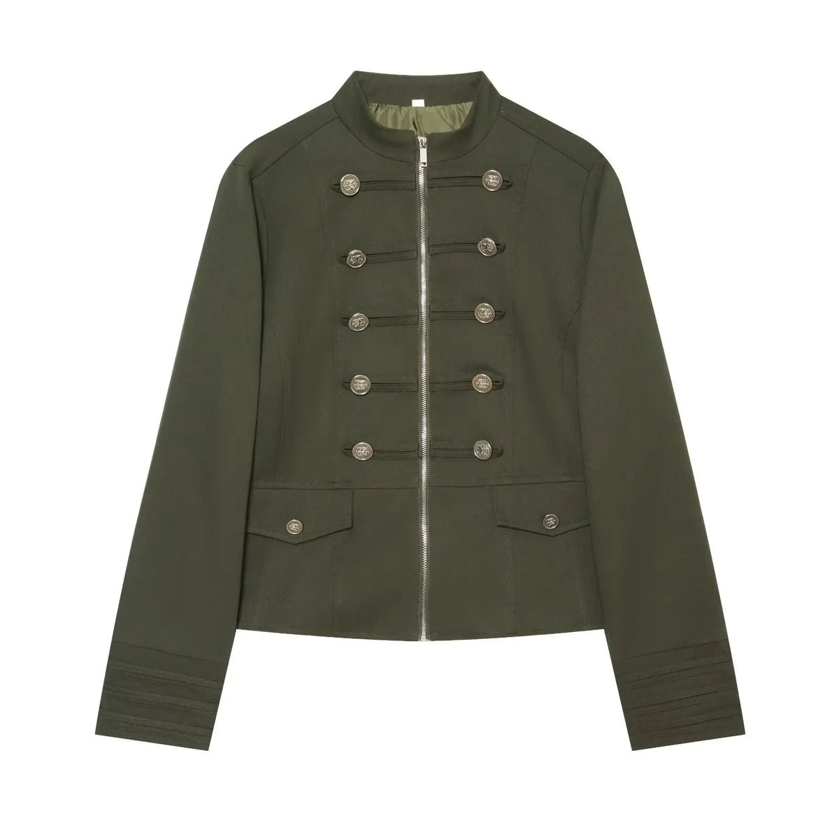 Napoleon Stand Collar Jacket