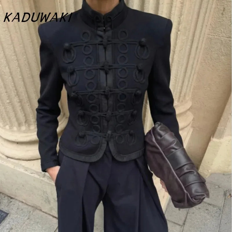 Braided Frog Closure Jacket